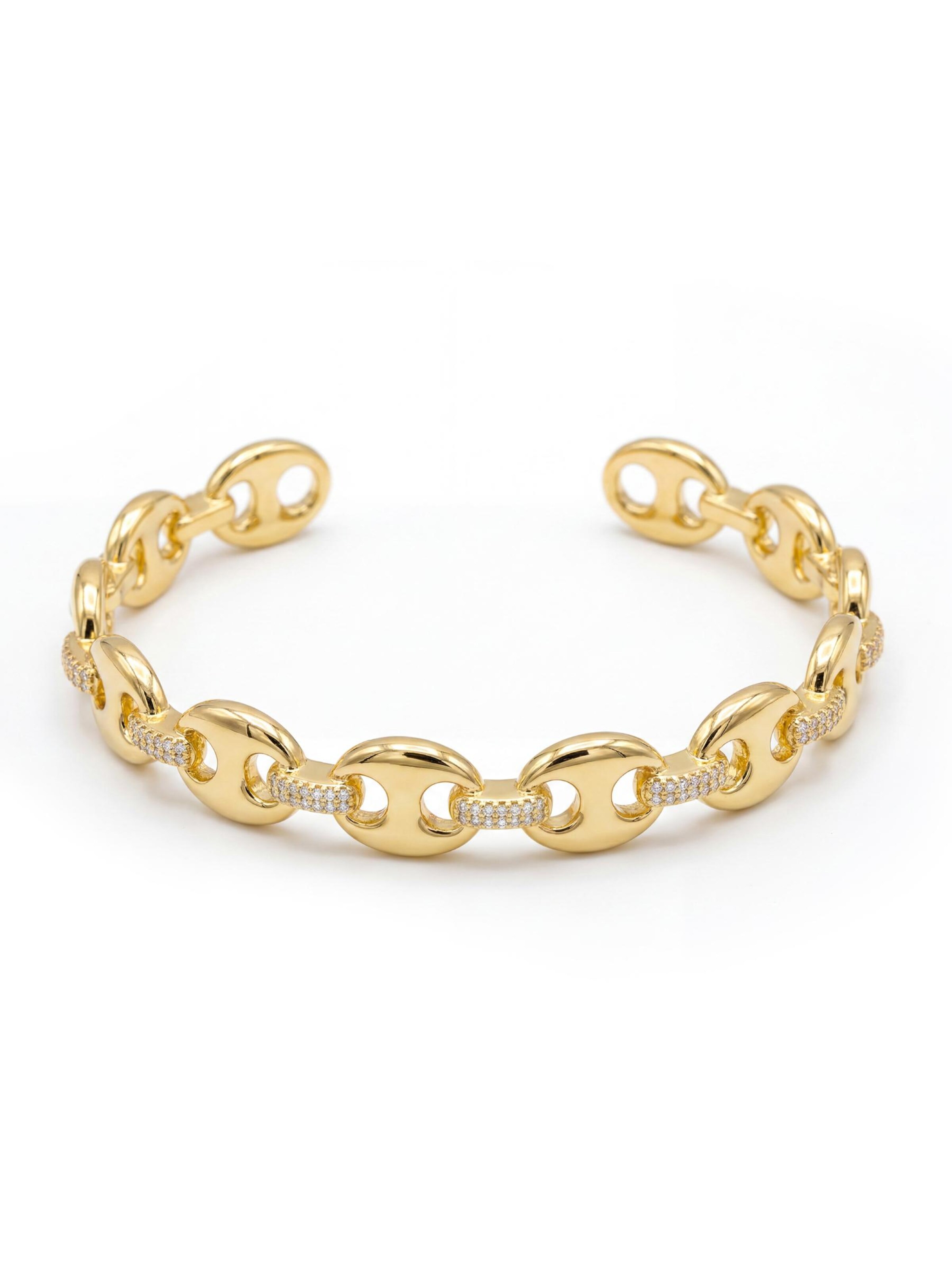 Luxenter Armband 'Hidgi'‌‌‌‌‌‌ in 15 - 20 cm in gold, Produktansicht