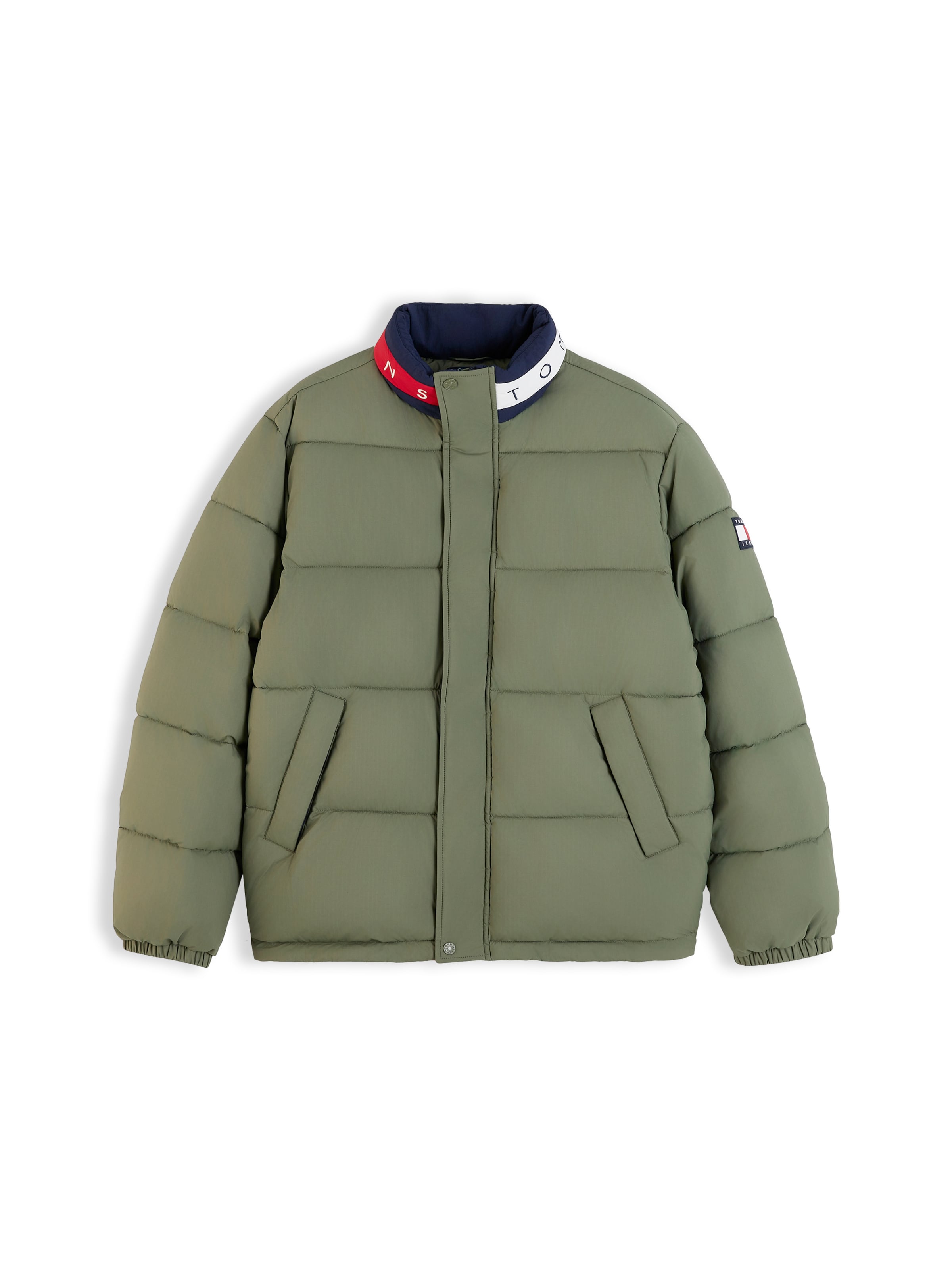 Giacca di mezza stagione 'VAIL' di Tommy Jeans in verde: frontale