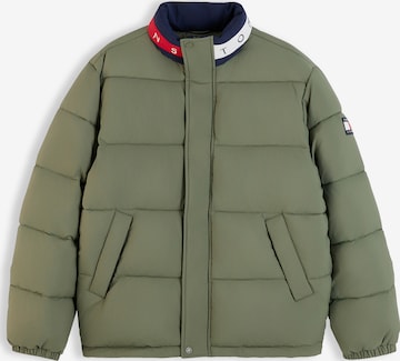 Giacca di mezza stagione 'VAIL' di Tommy Jeans in verde: frontale