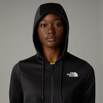 THE NORTH FACE Athletic Zip-Up Hoodie in Black