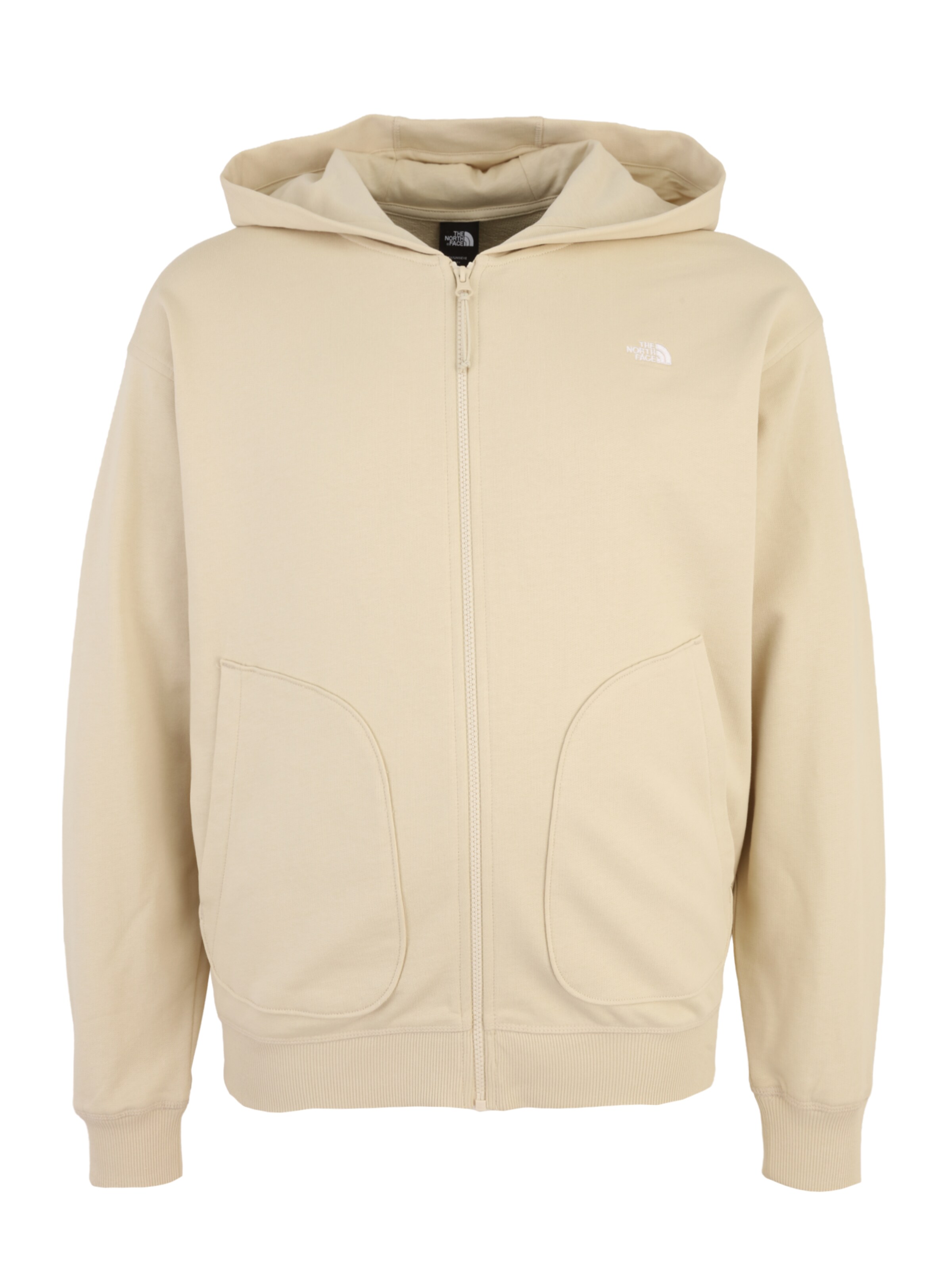 THE NORTH FACE Jopa na zadrgo 'ESSENTIAL' | siva barva: sprednja stran