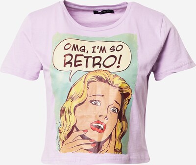 Trendyol T-Shirt in lila / mischfarben, Produktansicht