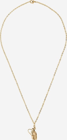 Gemshine Necklace in Gold: front