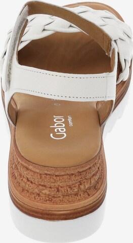 GABOR Sandals 'Comfort' in White