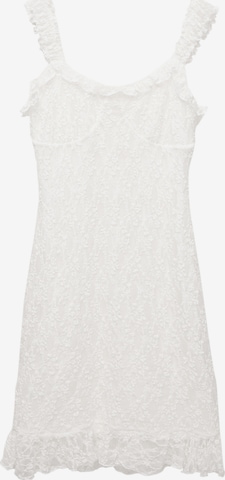 Pull&Bear Kesämekko värissä valkoinen: etupuoli