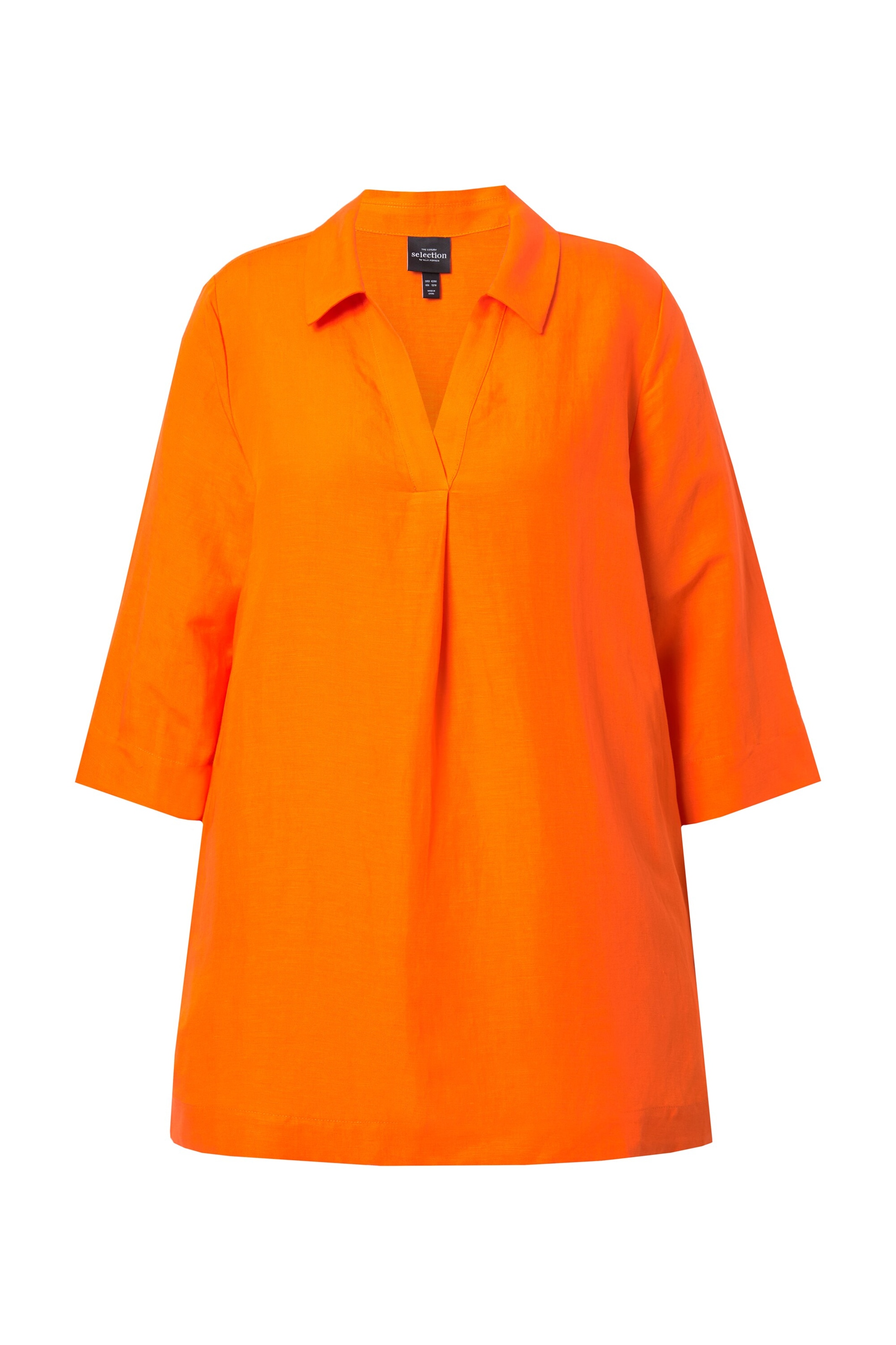 Ulla Popken Blouse in Oranje: voorkant