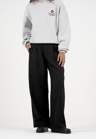 Prohibited Zvonové kalhoty Kalhoty – černá