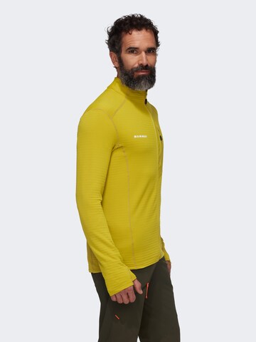 MAMMUT Sportsweatjacke 'Taiss' in Gelb