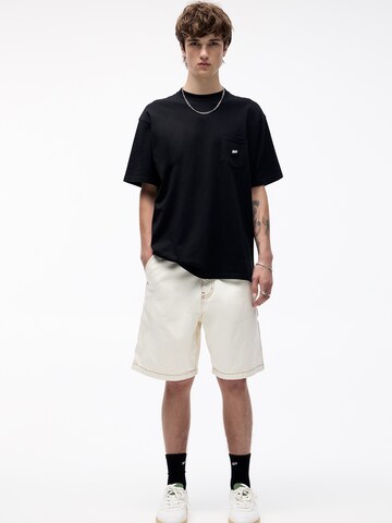 Pull&Bear Loosefit Jeans i beige