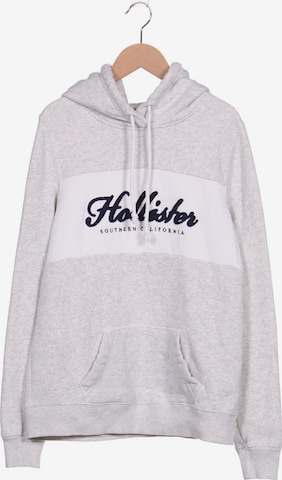 HOLLISTER Sweatshirt & Zip-Up Hoodie in M in Grey: front