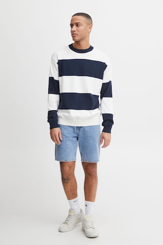 !Solid Sweater 'Fedele' in Blue
