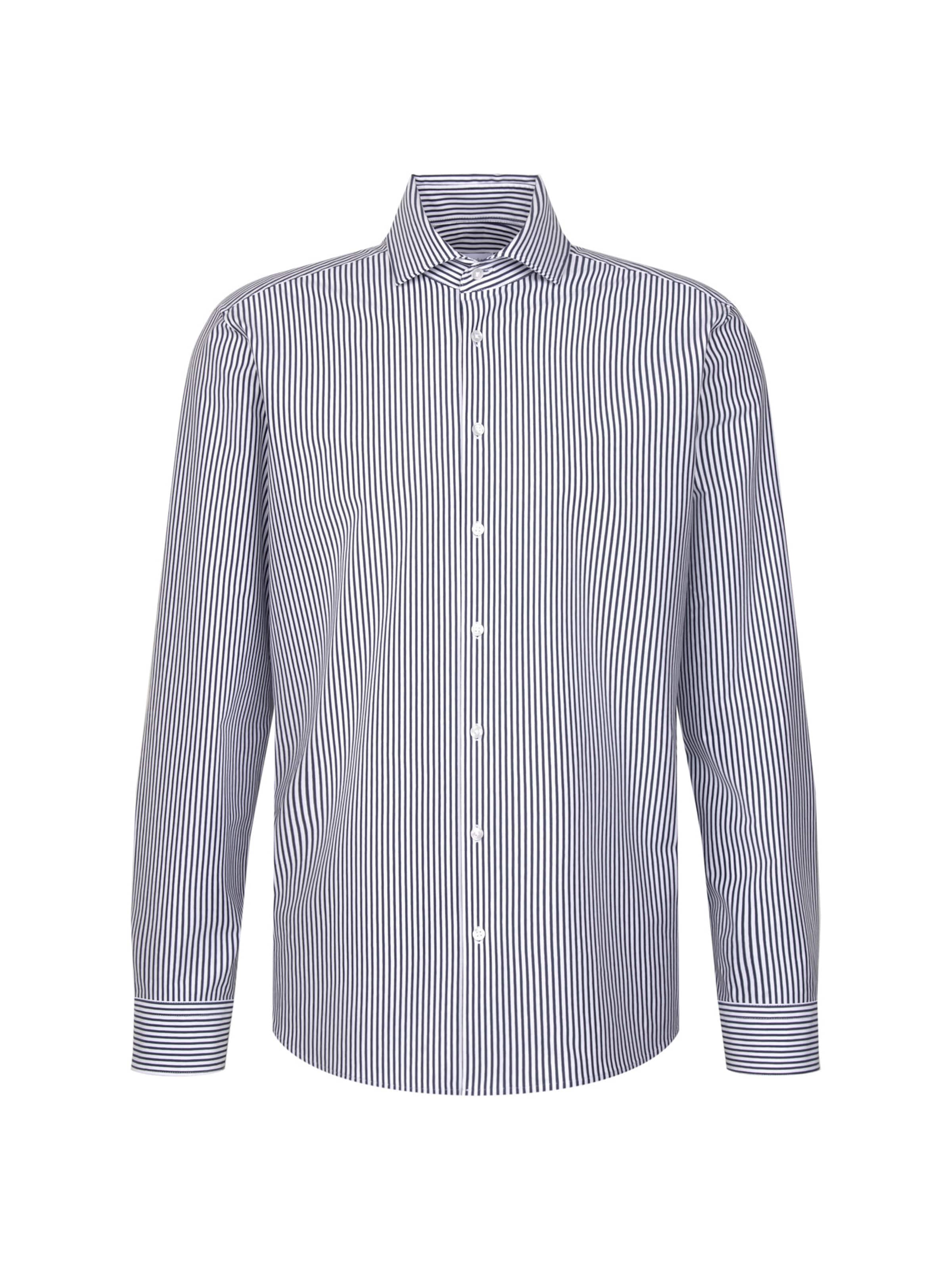 SEIDENSTICKER Regular Fit Hemd 'Smart Performance' in Blau: Vorderseite