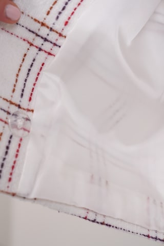 Palton de primăvară-toamnă de la Trend Alaçatı Stili pe alb