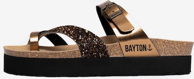 Bayton Sandal 'Andromac' i ljusbrun / mörkbrun, Produktvy