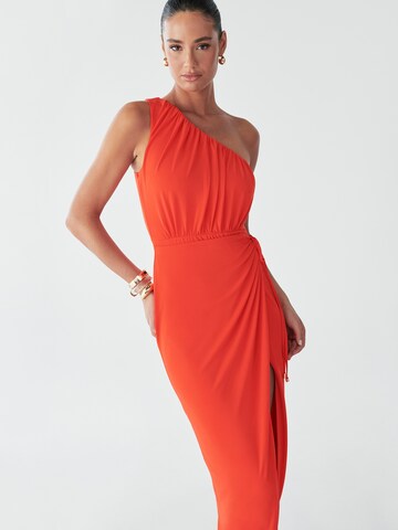 BWLDR Kleid 'Avenly' in Rot: Vorderseite