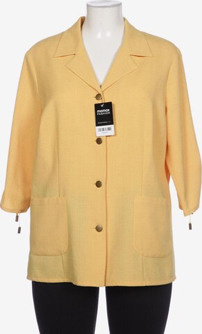 Atelier Goldner Schnitt Blazer in XXXL in Yellow: front