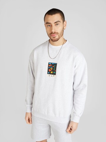 Volcom - Sweatshirt em cinzento: frente