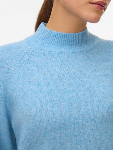 VERO MODA Sweater 'VMLeaf' in Blue