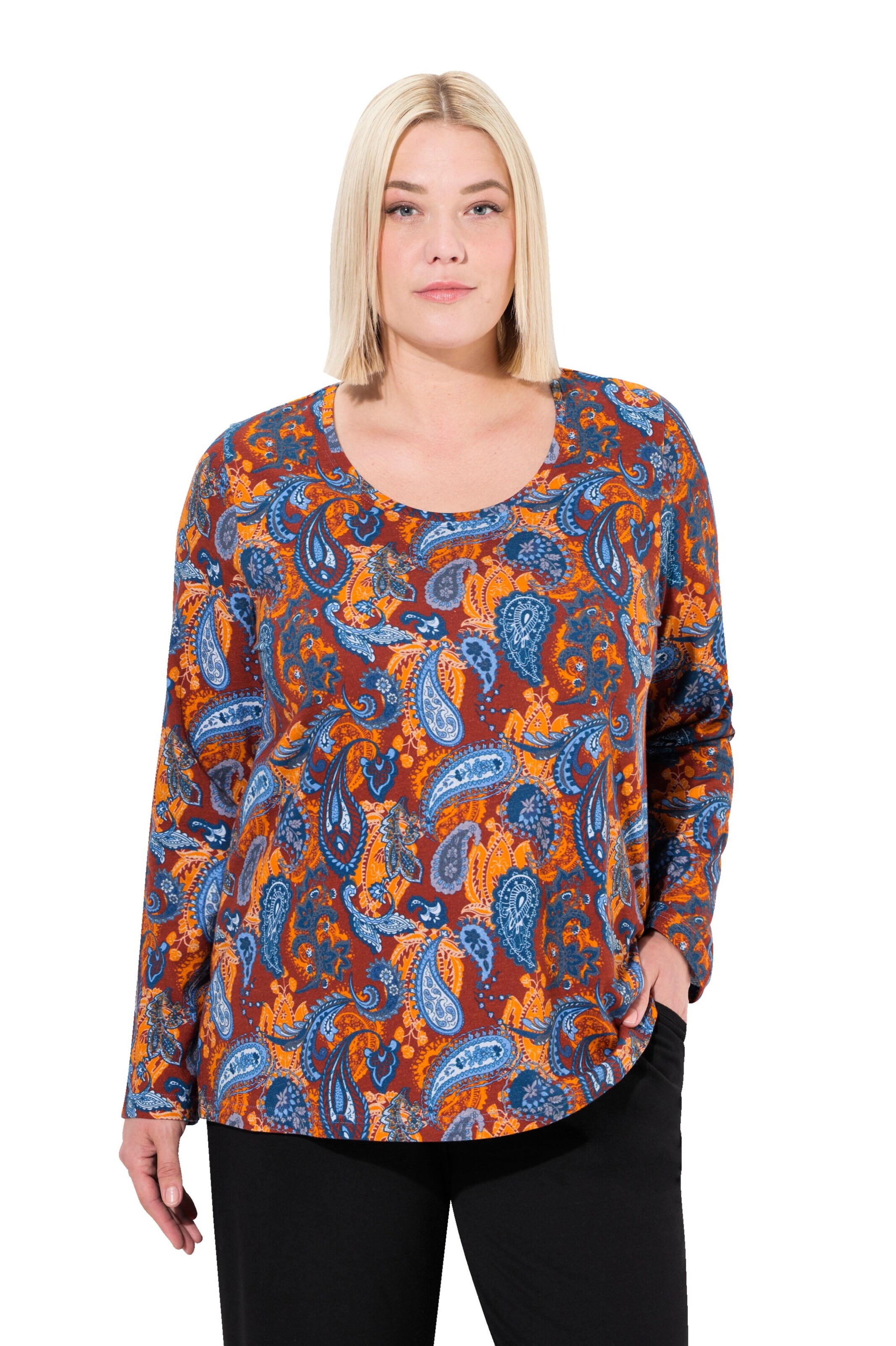Ulla Popken Shirt in Mixed colours: front