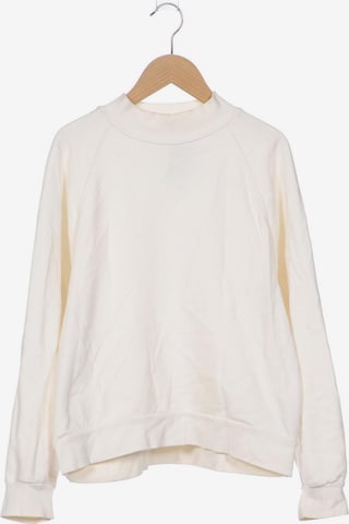 SET Sweatshirt & Zip-Up Hoodie in XS in White: front