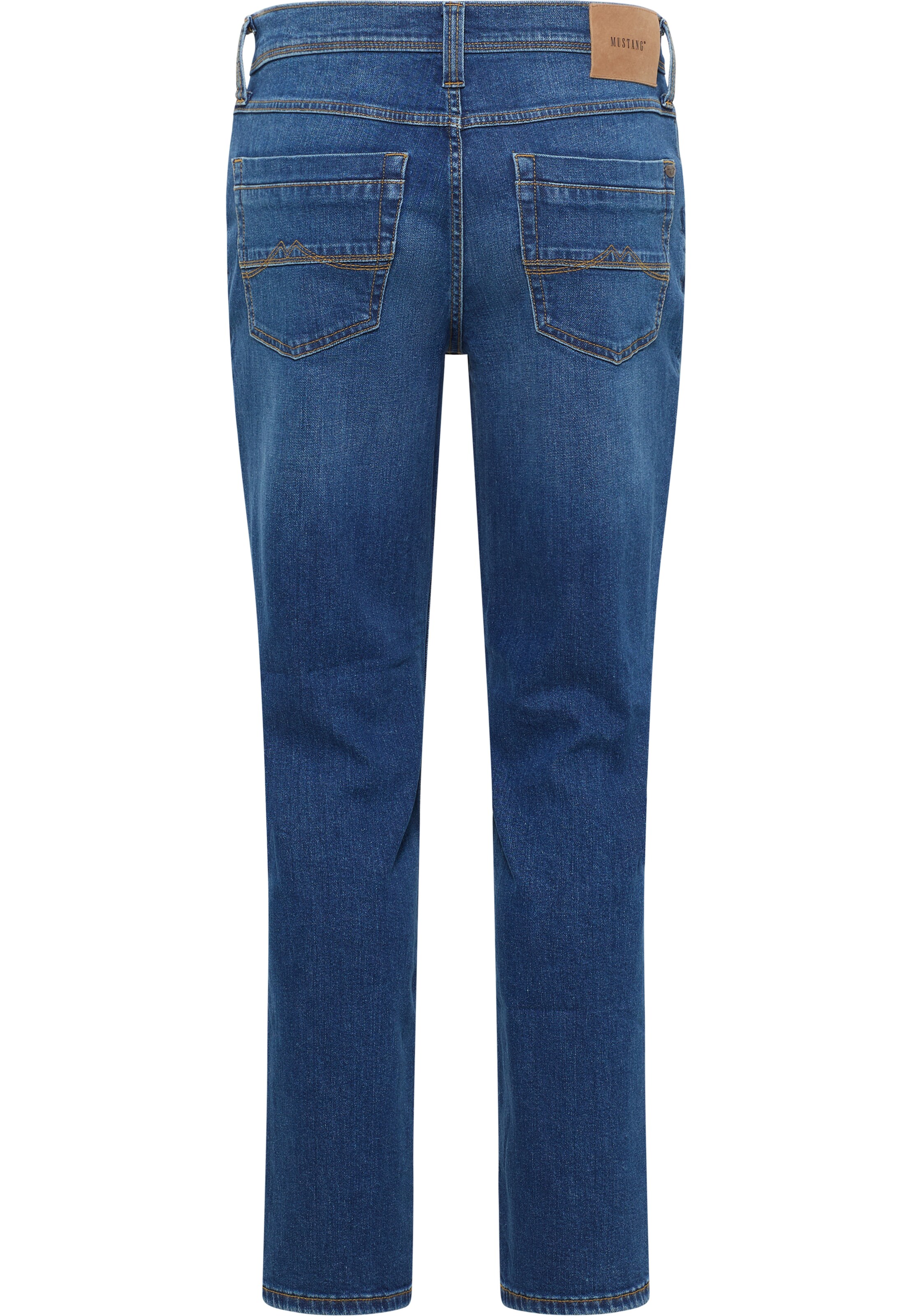 MUSTANG Loosefit Hose 'Washington' in Blau