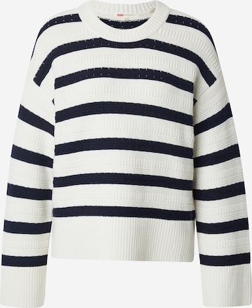 balta LEVI'S ® Megztinis 'Candide Crewneck Sweater': priekis