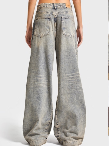 IT'S BASIC Wide leg Jeans 'Wide Mid Rise Jeans' in Blue