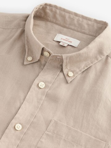 Next Regular fit Риза в сиво