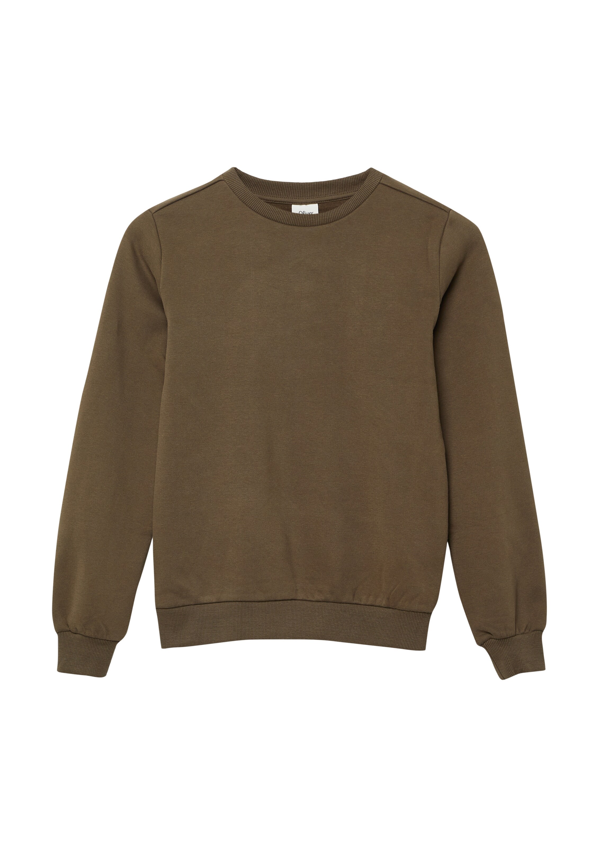 s.Oliver Sweatshirt in de kleur Donkerbruin, Productweergave