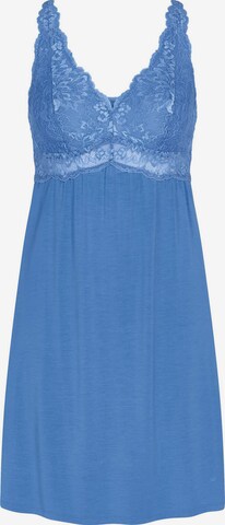 TRIUMPH Nachthemd ' Red Label Timeless Sensuality ' in Blau: Vorderseite