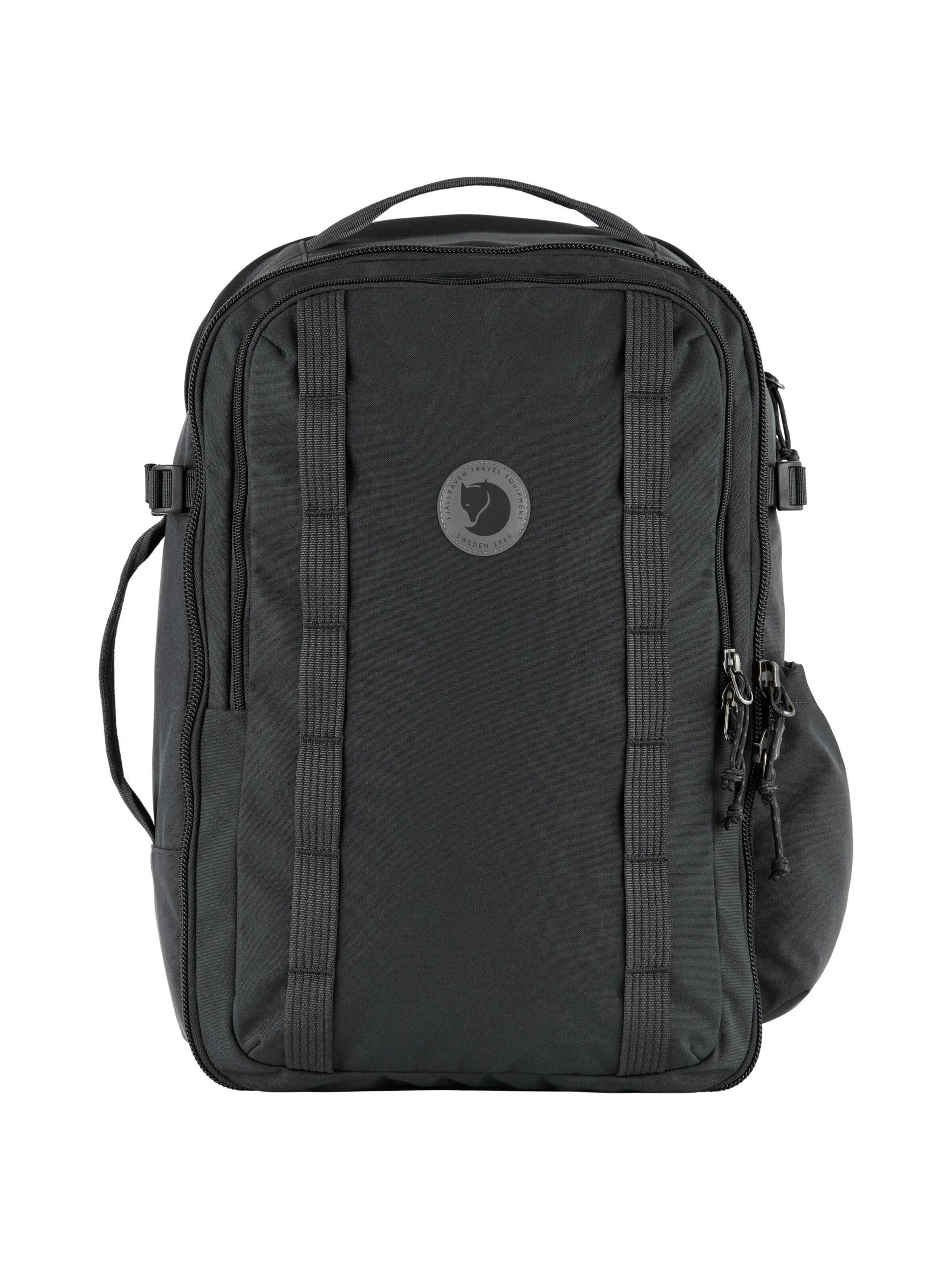 FJALLRAVEN Backpack 'Färden Carry-On Pack' in Black: front