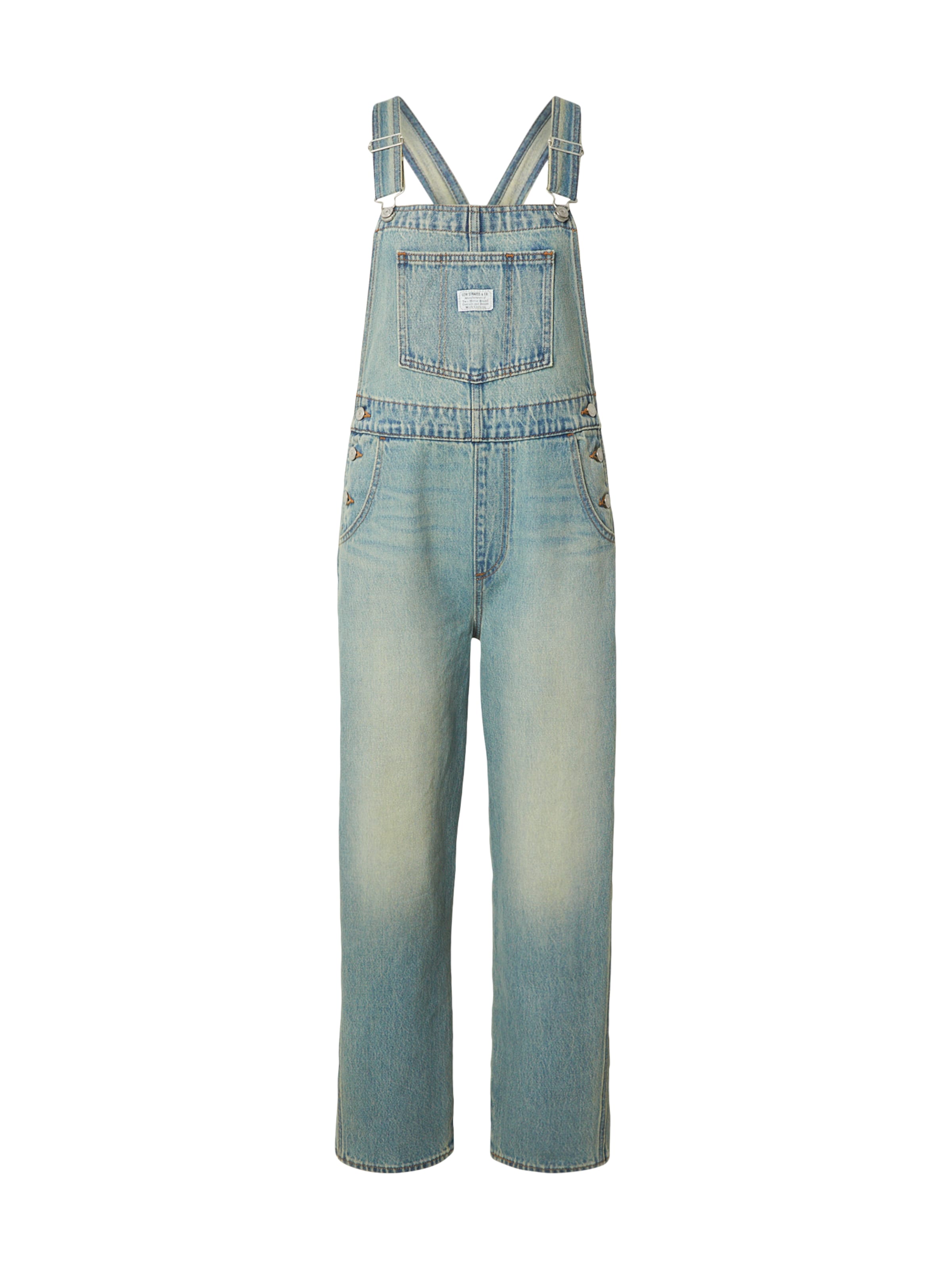 mėlyna LEVI'S ® Standartinis Džinsinis kombinezonas: priekis