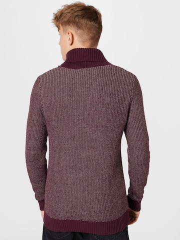 SELECTED HOMME Pullover 'NOAH' i rød