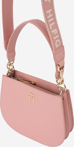 TOMMY HILFIGER Schoudertas in Roze: voorkant