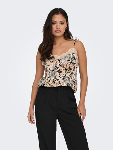 Top di JDY in beige: frontale