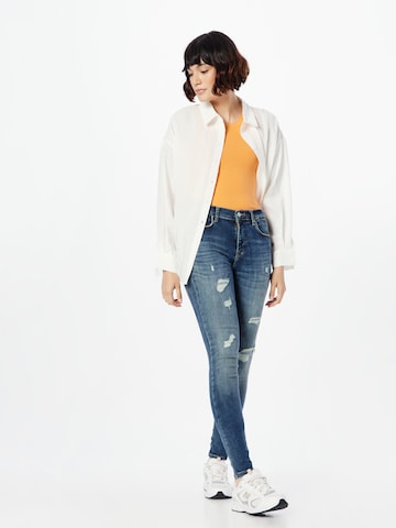 Coupe slim Jean 'Amy' LTB en bleu