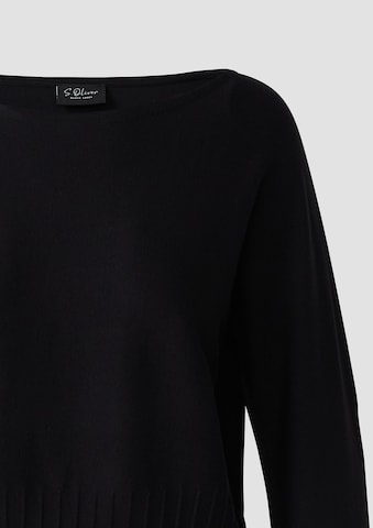s.Oliver BLACK LABEL Trui in Zwart