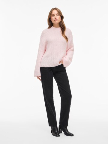 VILA Sweater 'VIEllis' in Pink