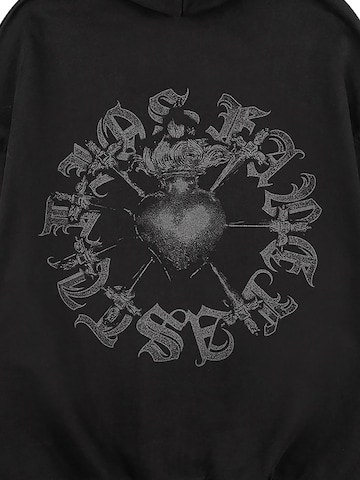 FAVELA Sweatshirt 'Scared' in Black