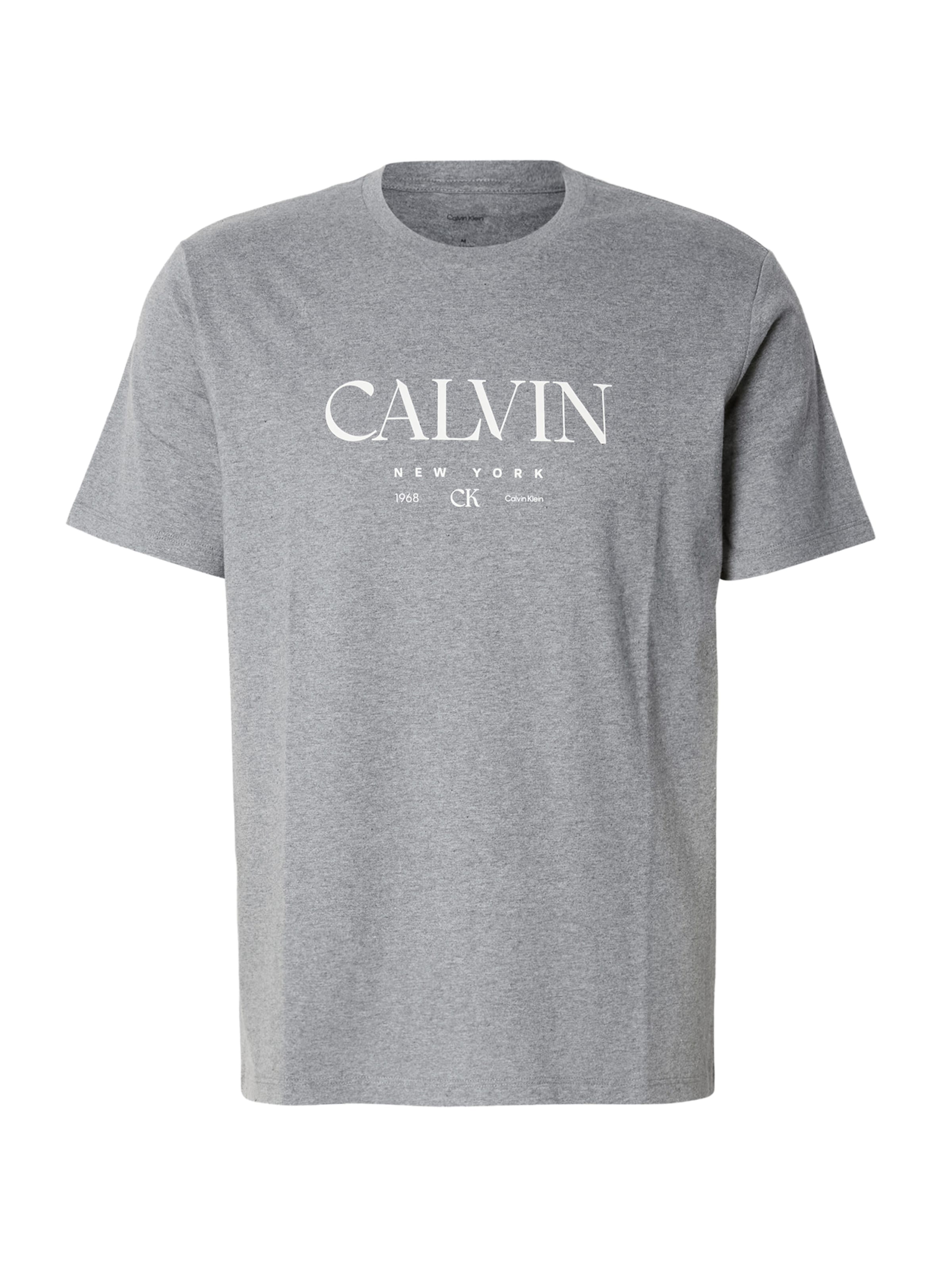 Calvin Klein - Camiseta '20S' en gris: frente