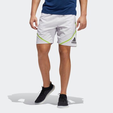 ADIDAS SPORTSWEAR Regular Sportbroek in Grijs: voorkant