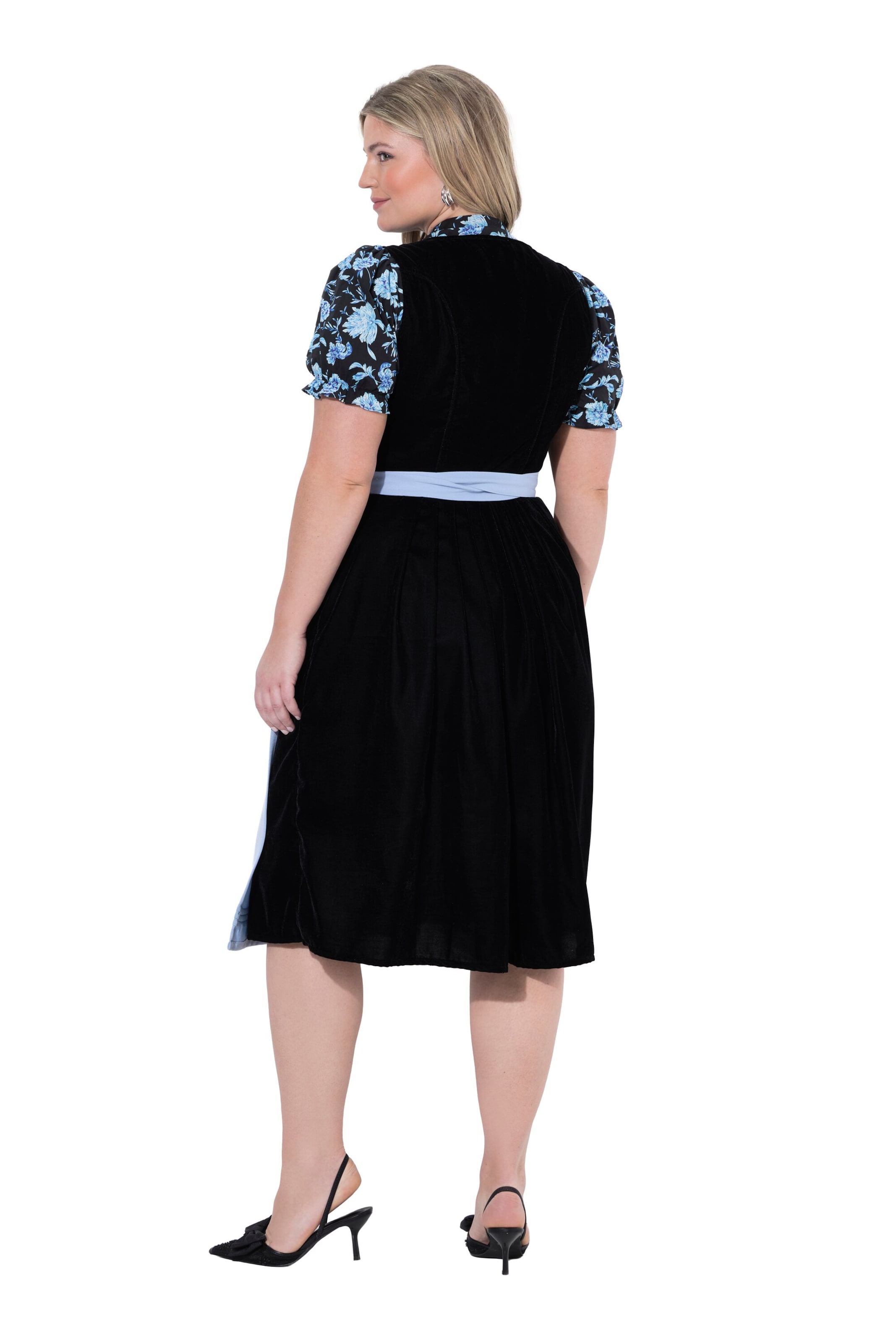 Ulla Popken Dirndl in Zwart