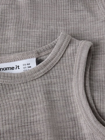 NAME IT - Pijama entero/body en beige