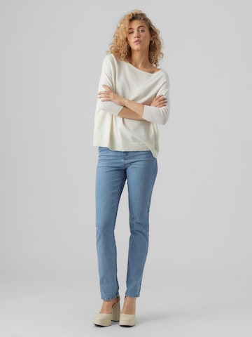 VERO MODA Genser 'Nellie' i hvit