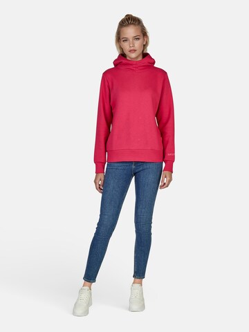 salzhaut Sweatshirt 'Visit' in Pink