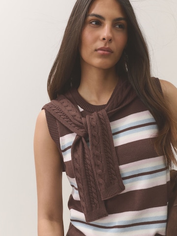 Pull-over Next en marron