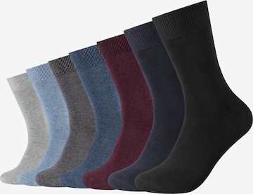 camano Socken in Blau: Vorderseite
