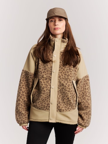PROTEST Outdoor jacket 'PRTElisan' in Brown