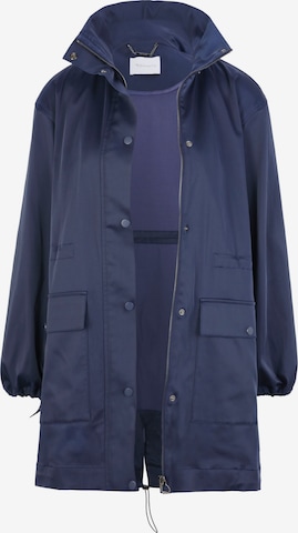 TAMARIS Between-Seasons Coat in Blue: front