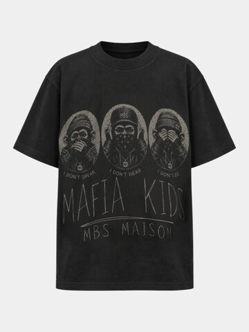 Made By Society Shirt 'MAFIA KIDS T-Shirt - T37837' in Schwarz
